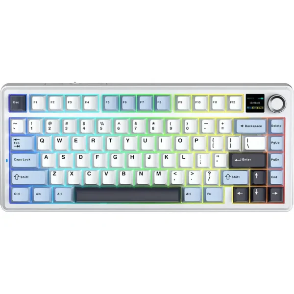 AULA F75 Max Wireless Mechanical Keyboard with TFT Screen