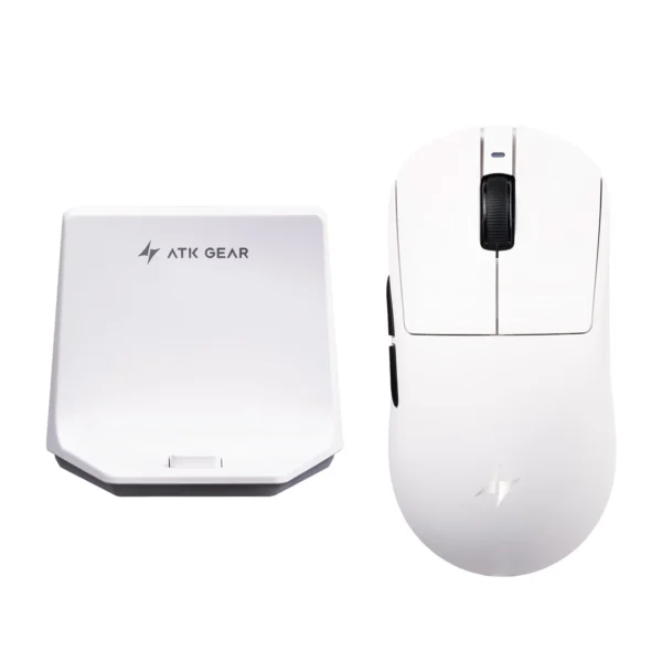 ATK Dragonfly A9 NB Ultra Lightweight Wireless Mouse - White