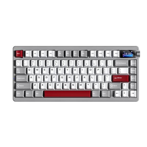 AULA NOVA75 Smart Custom Mechanical Keyboard - Night Shadow Gray