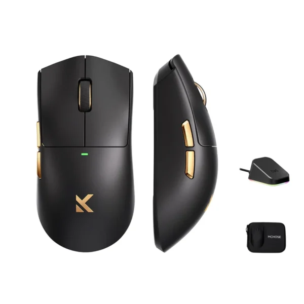 MCHOSE K7 Ultra 8K Lightweight Wireless Gaming Mouse - Black